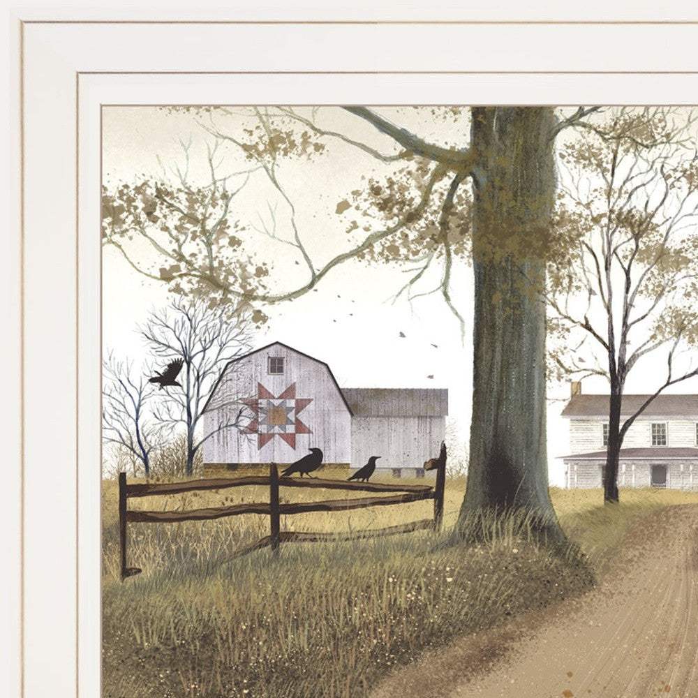 Headin Home 1 White Framed Print Wall Art - Homeroots - Flyclothing LLC