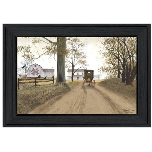 Headin Home 2 Black Framed Print Wall Art - Homeroots