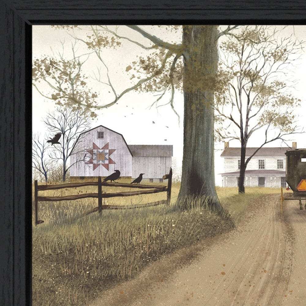 Headin Home 2 Black Framed Print Wall Art - Homeroots - Flyclothing LLC