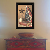 God and Country 3 Black Framed Print Wall Art - Homeroots