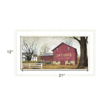 Antique Barn 5 White Framed Print Wall Art - Homeroots - Flyclothing LLC