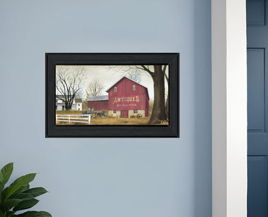 Antique Barn 2 Black Framed Print Wall Art - Homeroots