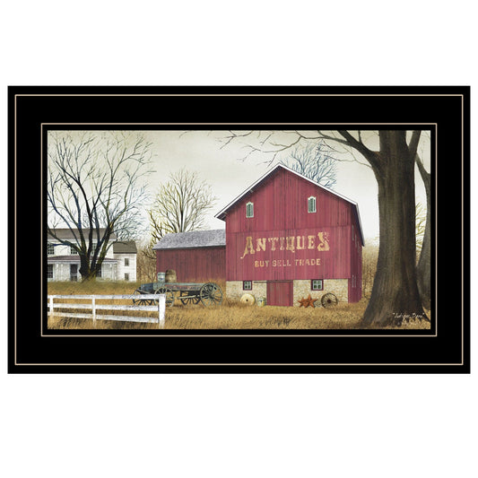 Antique Barn 3 Black Framed Print Wall Art - Homeroots