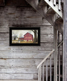 Antique Barn 3 Black Framed Print Wall Art - Homeroots