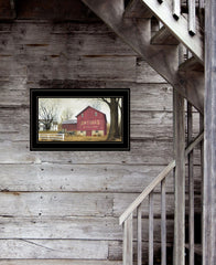 Antique Barn 3 Black Framed Print Wall Art - Homeroots