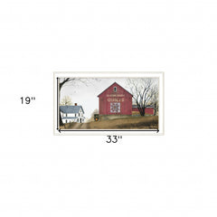 The Quilt Barn 4 White Framed Print Wall Art - Homeroots