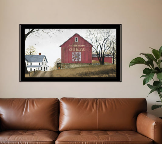 The Quilt Barn 5 Black Framed Print Wall Art - Homeroots