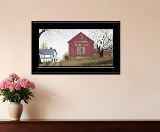 The Quilt Barn 3 Black Framed Print Wall Art - Homeroots