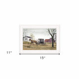 Goin to Market 1 White Framed Print Wall Art - Homeroots - Flyclothing LLC