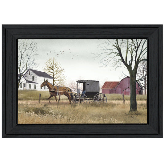 Goin to Market 2 Black Framed Print Wall Art - Homeroots