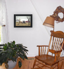 Goin to Market 2 Black Framed Print Wall Art - Homeroots