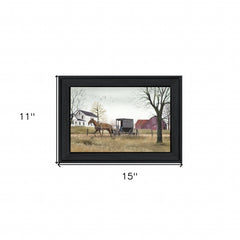 Goin to Market 2 Black Framed Print Wall Art - Homeroots