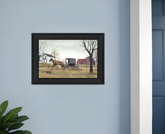 Goin to Market 2 Black Framed Print Wall Art - Homeroots