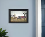 Goin to Market 2 Black Framed Print Wall Art - Homeroots