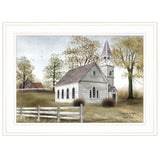 Sunday Go To Meetin 2 White Framed Print Wall Art - Homeroots