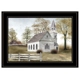 Sunday Go To Meetin 3 Black Framed Print Wall Art - Homeroots
