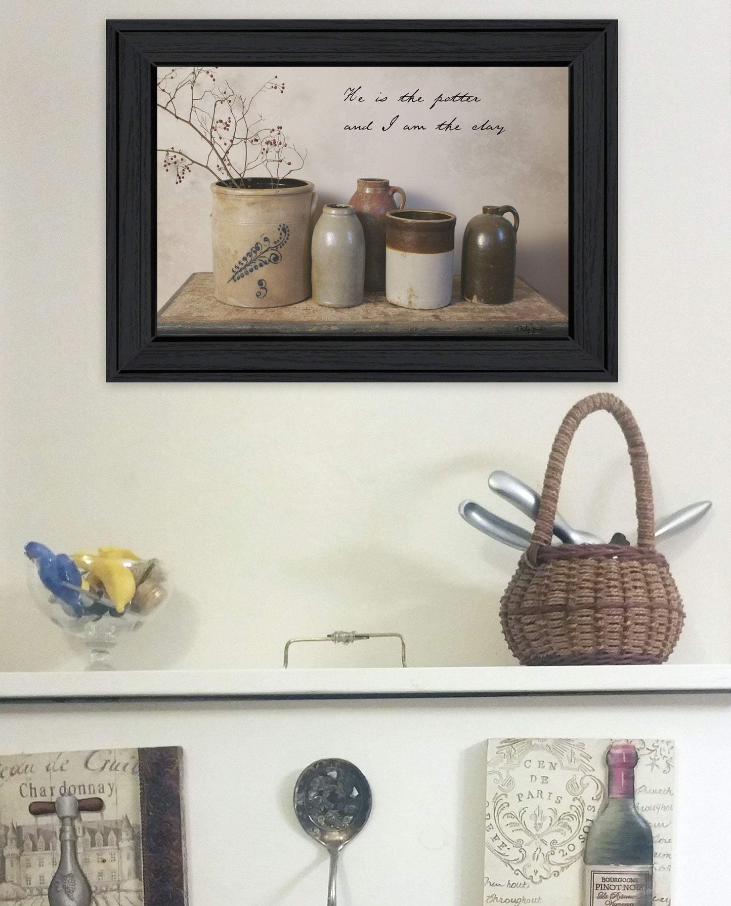 He is the Potter 2 Black Framed Print Wall Art - Homeroots - Flyclothing LLC