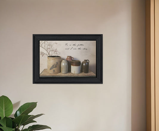 He is the Potter 2 Black Framed Print Wall Art - Homeroots