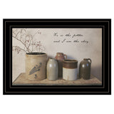 He is the Potter 3 Black Framed Print Wall Art - Homeroots