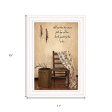 These Three Remain 1 White Framed Print Wall Art - Homeroots - Flyclothing LLC