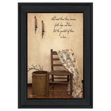 These Three Remain 2 Black Framed Print Wall Art - Homeroots