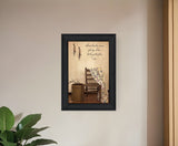 These Three Remain 2 Black Framed Print Wall Art - Homeroots