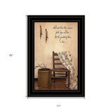 These Three Remain 3 Black Framed Print Wall Art - Homeroots - Flyclothing LLC