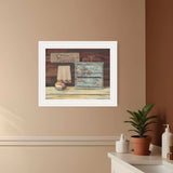 Clean Towels 2 White Framed Print Bathroom Wall Art - Homeroots - Flyclothing LLC