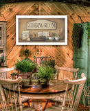 Gathering Room 1 White Framed Print Kitchen Wall Art - Homeroots