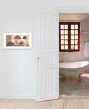 Country Bath 8 White Framed Print Bathroom Wall Art - Homeroots