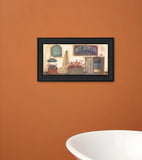 Bath House Collection 2 Black Framed Print Bathroom Wall Art - Homeroots
