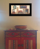 Bath House Collection 3 Black Framed Print Bathroom Wall Art - Homeroots