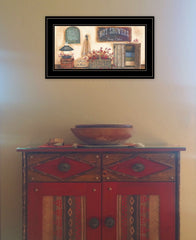 Bath House Collection 3 Black Framed Print Bathroom Wall Art - Homeroots