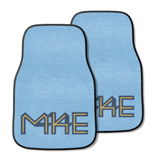 Milwaukee Brewers Front Carpet Car Mat Set - 2 Pieces