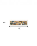 Starlight Bath 2 White Framed Print Bathroom Wall Art - Homeroots - Flyclothing LLC