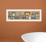 Starlight Bath 2 White Framed Print Bathroom Wall Art - Homeroots