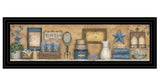 Starlight Bath 3 Black Framed Print Bathroom Wall Art - Homeroots