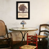 Living Life 7 Black Framed Print Wall Art - Homeroots
