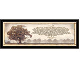 Living Life 12 Black Framed Print Wall Art - Homeroots