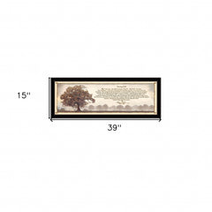 Living Life 12 Black Framed Print Wall Art - Homeroots