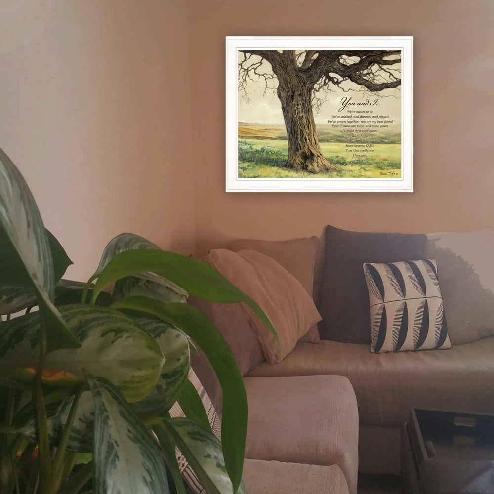 Forever 3 White Framed Print Wall Art - Homeroots - Flyclothing LLC