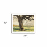 Forever 3 White Framed Print Wall Art - Homeroots - Flyclothing LLC