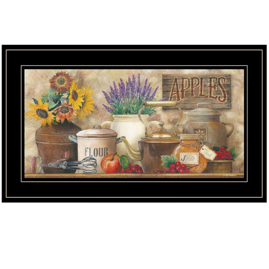 Antique Kitchen 5 Black Framed Print Kitchen Wall Art - Homeroots