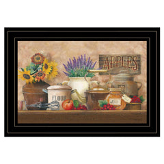 Antique Kitchen 2 Black Framed Print Kitchen Wall Art - Homeroots