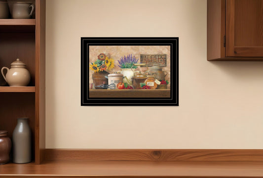 Antique Kitchen 2 Black Framed Print Kitchen Wall Art - Homeroots