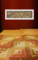 Amazing Grace 11 White Framed Print Wall Art - Homeroots - Flyclothing LLC