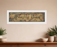 Amazing Grace 11 White Framed Print Wall Art - Homeroots