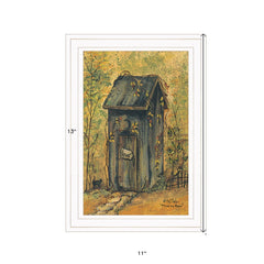 Thinking Room 1 White Framed Print Wall Art - Homeroots