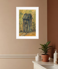 Thinking Room 1 White Framed Print Wall Art - Homeroots