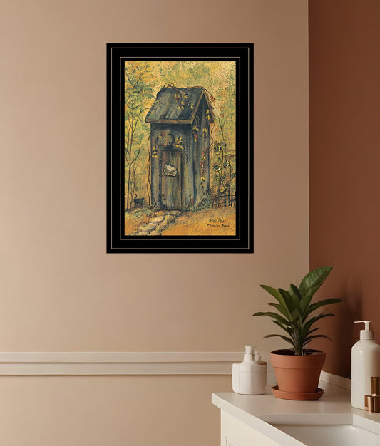Thinking Room 3 Black Framed Print Wall Art - Homeroots